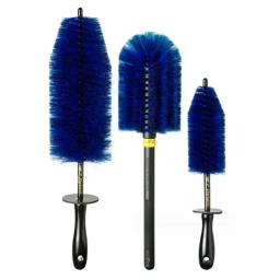 Azul detalhando escovas ultra macio aro de cabelo pneu freio poeira limpador facilmente alcançar nook e crannies 1pcs ferramenta - Image 1