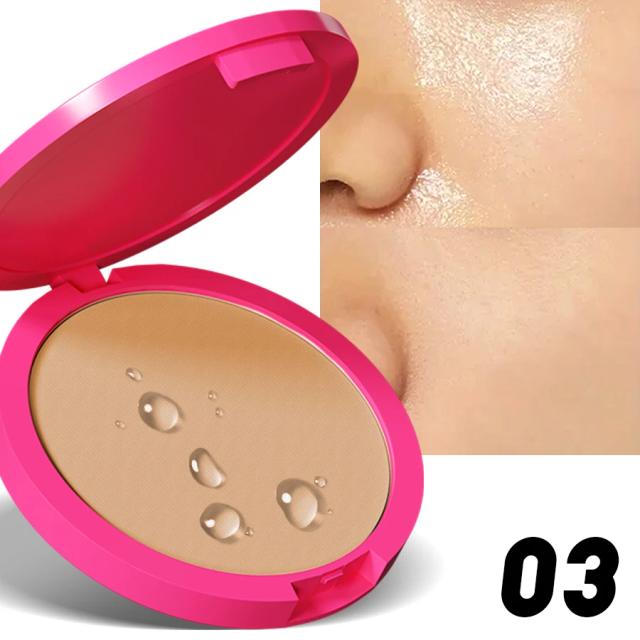 Base Facial Compacta Matte Fosco Controle de Óleo Iluminador Clareador 1 Unidade