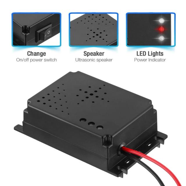 Repelente Eletrônico Ultrassônico para Veículos - Controle de Pragas Não Tóxico