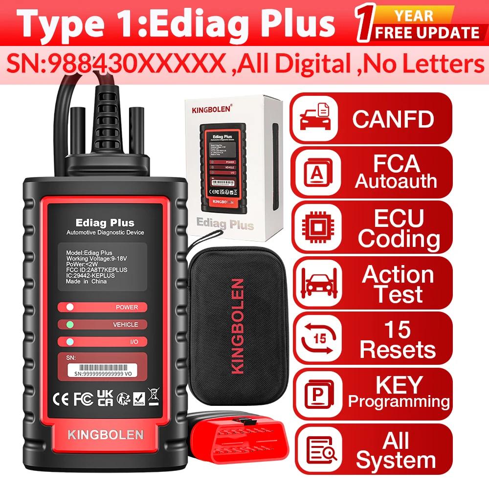 THINKCAR ThinkDiag 2 Ferramenta de Diagnóstico OBD2 com Protocolo CanFD, 15 Serviços de Redefinição, 1 Ano Grátis, Codificação Bidirecional de ECU - Image 1