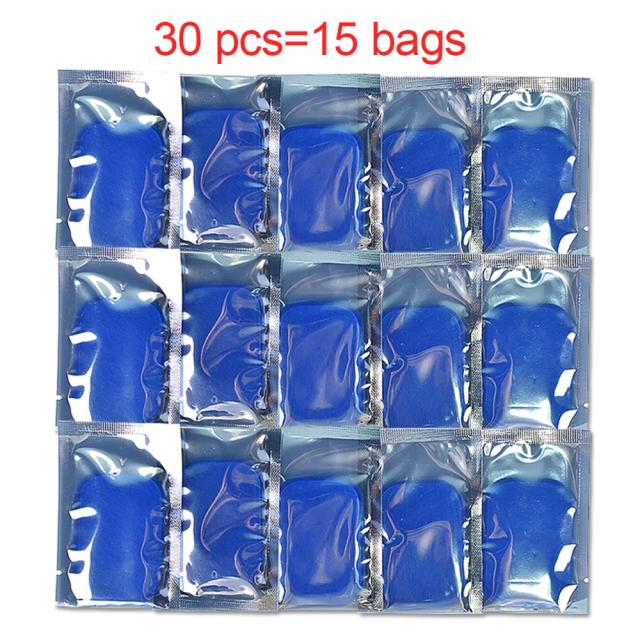 Adesivos de Gel EMS para Treinador Abdominal, Adesivos Condutivos de Hidrogel para Estimulador Muscular, Acessórios para Relaxamento Muscular Corporal