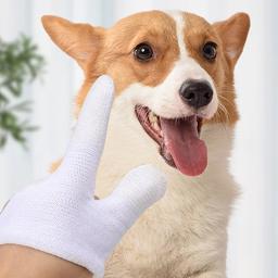 Escova de Dedo Dupla para Cuidados Orais de Pets: Remoção de Tártaro, Escovação de Dentes de Cães e Gatos, Limpeza de Canais Auditivos - Acessórios Essenciais para Cuidados com Pets - Image 4