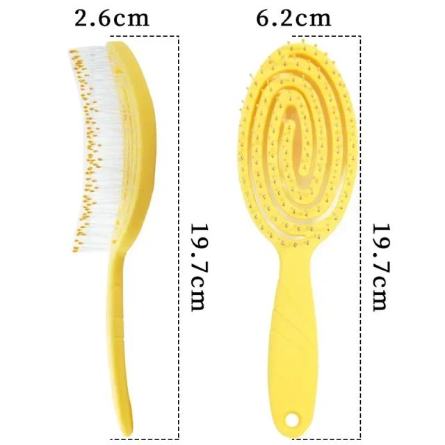 Escova de Massagem Elástica Relaxante Portátil 23cm