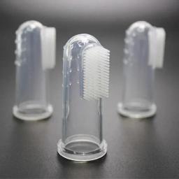 5 pçs super macio pet dedo escova de dentes cão escova mau hálito tártaro ferramenta cuidados com os dentes cão suprimentos para animais de estimação cepillo para perro - Image 6