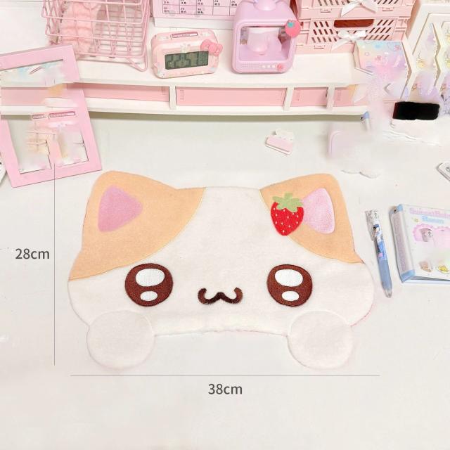 Tapete de Mesa Gatinho Japonês Tecido Espesso para Decoração e Poses 1 Unidade
