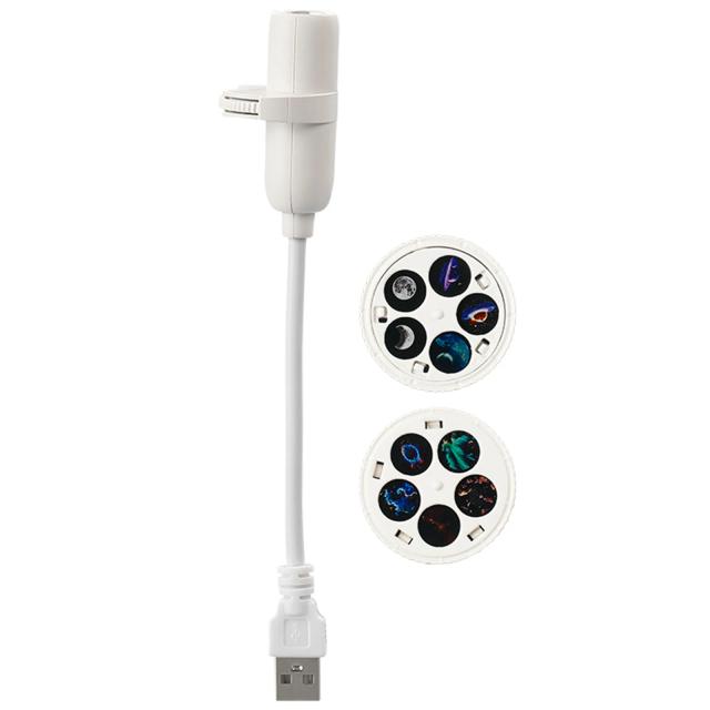 Projetor de Luz Noturna Céu Estrelado 360° USB LED 3W