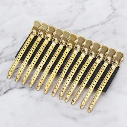 Aço inoxidável Hair Care Clips, Cabeleireiro Seccionamento Clips, Clips para Barber, Hair Cut Use, Styling Tools, 5 pcs, 10pcs - Image 1