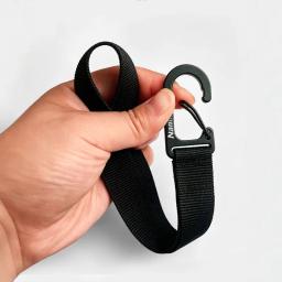 Mosquetão Multifuncional com Gancho de Mola, Clipe Rápido EDC para Pendurar Bicicletas Elétricas, Chaveiro DIY para Mochilas e Equipamentos de Acampamento - Image 5