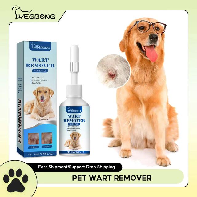 Removedor de Verrugas para Cães e Gatos, Tratamento Indolor para Remoção de Verrugas, Sinais e Calos, Líquido Reparador de Pele para Cuidados com a Pele de Animais de Estimação