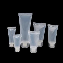 Squeeze Loção Container, Garrafa Recarregável, Travel Pack, Vazio Matte Clear Tube, Creme Cosmético, Loção, Shampoo Bath, 5Pcs - Image 2