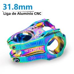 Tanke mtb mountain bike haste liga de alumínio ultraleve alta resistência curto 31.8x28.6mm bicicleta cnc haste dh/am/xc peças mesa 565 - Image 5