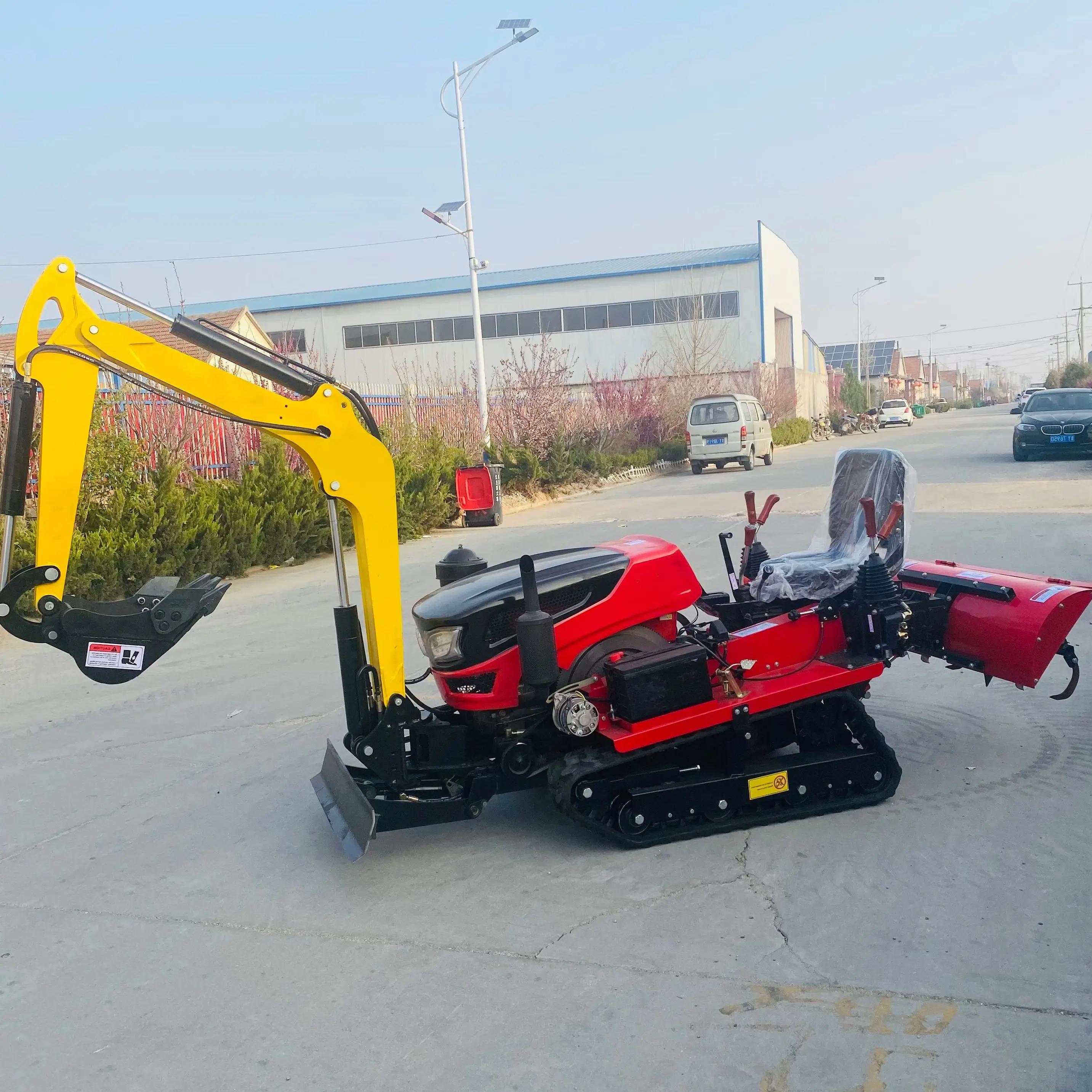 Mini Trator Agrícola Personalizado de 80HP a Diesel, de Alta Torque, para Cultivo e Agricultura - Image 1