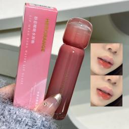 Uva fumada roxo vermelho lábio esmalte espelho água brilho labial hidratante batom líquido claro matiz maquiagem coreano feminino cosméticos - Image 5