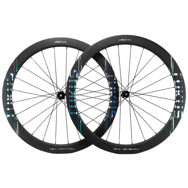 Dukus Rodas de Carbono para Bicicleta de Estrada - Freio a Disco - 700c