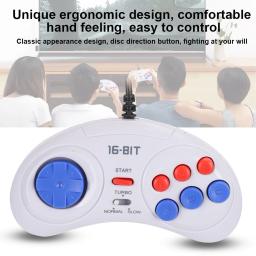 Mini Handheld Game Console com Função, Controlador Ergonômico Gaming, 16Bit, 9 pinos - Image 2
