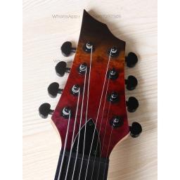 Guitarra elétrica de 8 cordas de 39 polegadas Youpin, elétrica com mudança de cor, brilhante e profissional. - Image 1