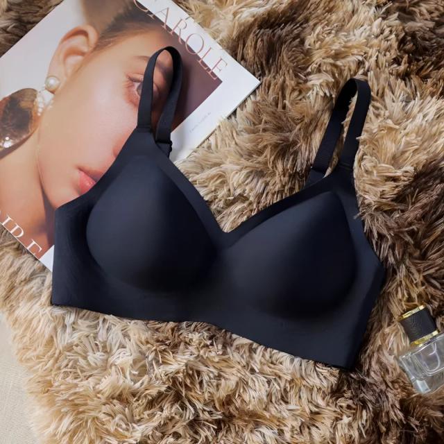 Sutiã Sem Costura Push-Up Confortável para Mulheres com Pequenos Seios - Suporte Macio
