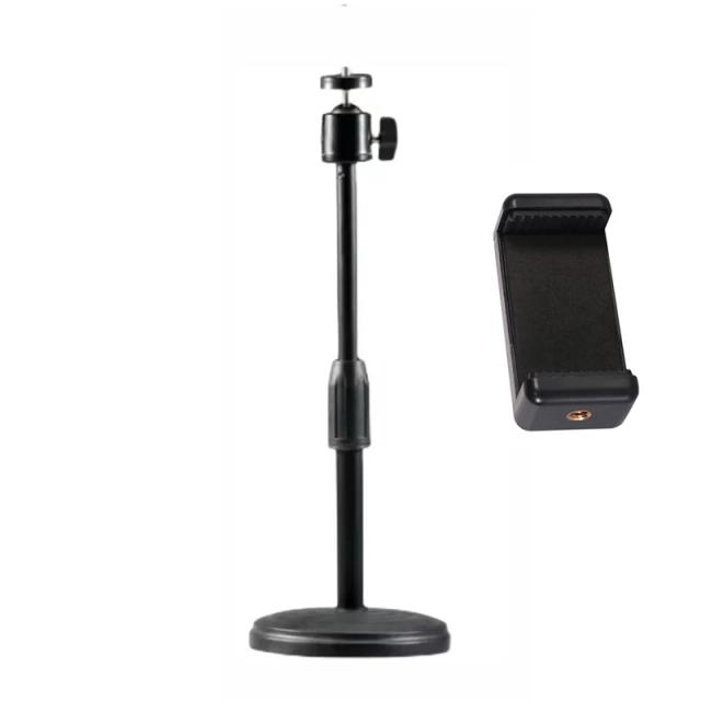 Tripé de Mesa para Celular e Câmera com Suporte Ajustável