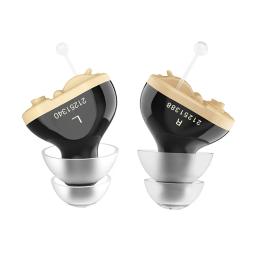 Aparelhos auditivos mini amplificador de som aparelho auditivo para surdez/idosos cuidados com os ouvidos macios perda moderada a grave aparelhos auditivos invisíveis - Image 5