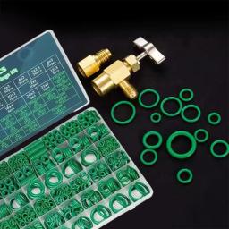 Kit de anel o de ar condicionado, 595 peças, conjunto de sortimento de anéis de borracha de vedação de 36 tamanhos para compressor automotivo, reparo de encanamento a/c - Image 2