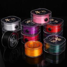 Cordões de fio elástico de 0.8mm, linha de cristal plana, borracha de nylon, corda elástica para fazer jóias, miçangas, pulseira, colar - Image 5