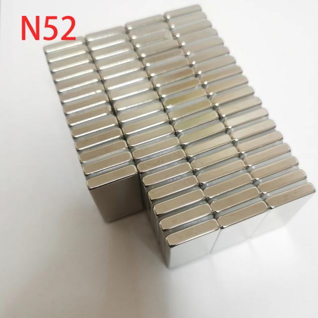 Ímã de Neodímio N52 Forte NdFeB 40x20x5mm e 40x15x4mm