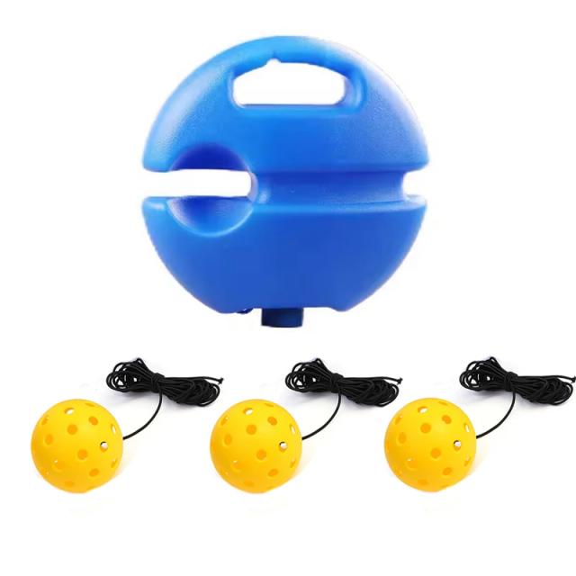 Treinador de Pickleball Portátil com Bola de Rebote - Equipamento de Treino Individual para Adultos