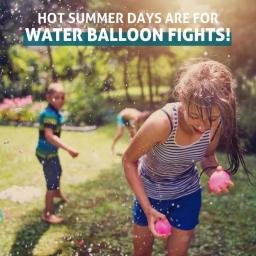 111 Balões de Água para o Verão: Balões de Água de Enchimento Rápido para Festa na Piscina, Jogo em Equipe ao Ar Livre, Brinquedo de Praia, Decoração de Festival - Image 2