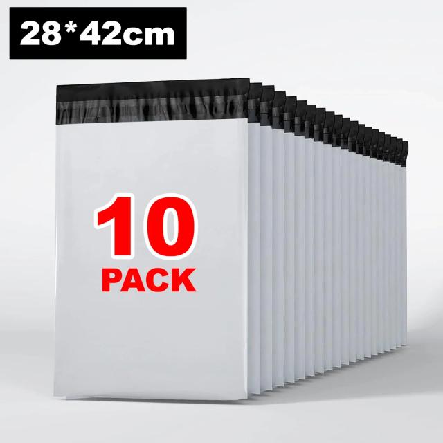 Envelopes de Envio Auto Selados Poly Mailers 10-40 Peças