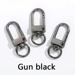 10/20/50 pçs giratória com anéis fecho lagosta ganchos fechos de metal para diy bolsa cinto cinta cão fivela chaveiro acessórios - Image 4