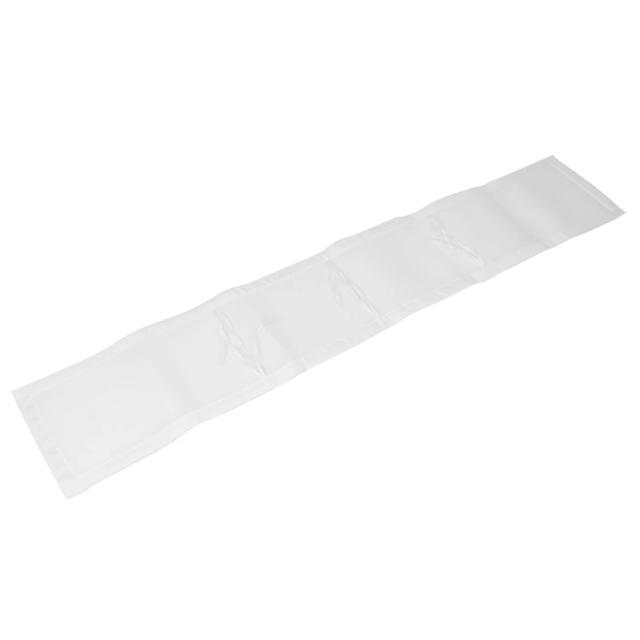 Protetor de Berço Respirável para Bebês e Crianças, Forro de Malha para Berço (150+320) x 27 x 0,25cm Branco