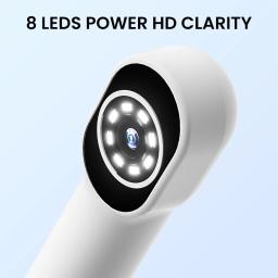 Câmera endoscópica oral HD, inspeção visual sem fio, boroscópio LED portátil, cuidados orais domésticos para Android/iOS - Image 3