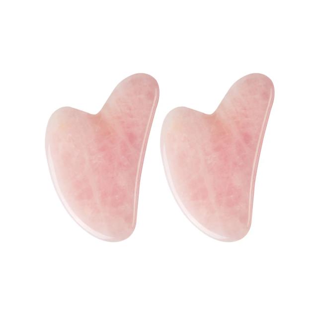Rose Quartz Gua Sha Massageador Facial Levantamento Natural Jade Pele 1 Unidade