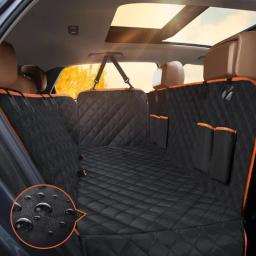 Capa de assento de carro ideal, melhore os assentos do seu carro com esta capa de hamaca para cães à prova d'água e resistente a arranhões! - Image 6