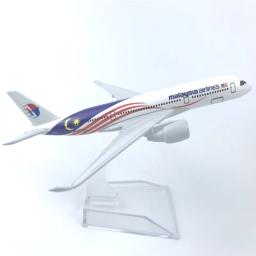 16cm airbus a350 modelo de aeronave liga metal diecast avião brinquedo crianças presente a350 série avião em miniatura para coleção - Image 2
