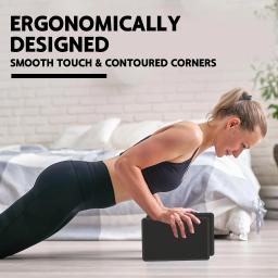 2 Blocos de Espuma para Ginástica, Equipamento de Treino e Fitness, Ferramenta Auxiliar para Dança e Yoga, Alongamento e Modelagem Corporal, Blocos de Yoga em EVA - Image 3