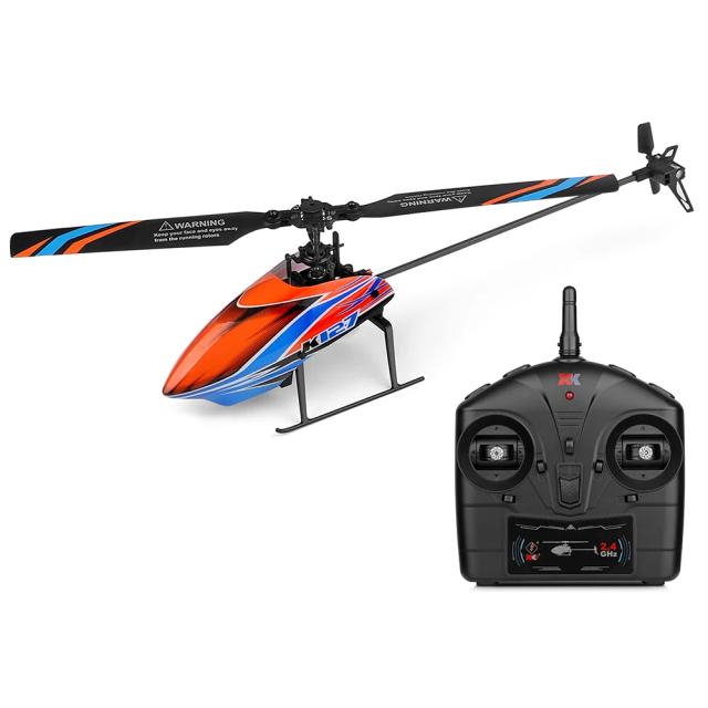 WLtoys K127 Helicóptero RC 4CH 6-Eixos Giroscópio Altura Fixa Mini RTF