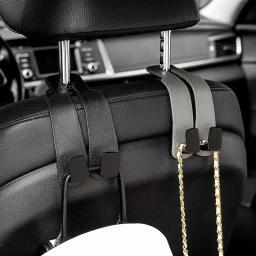 Ganchos para encosto de cabeça de carro, cabide para bolsas, organizador de assento traseiro, clipes de fixação automática, ganchos para carro - Image 6