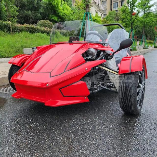 Veículo Off-Road Triciclo Motocicleta 3 Rodas 350CC Carro ZTR Triciclo Automático
