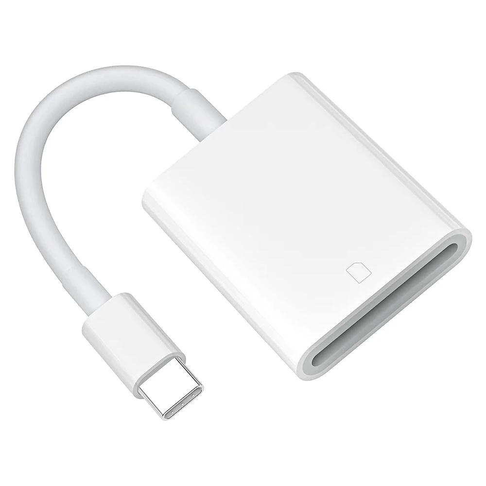 Adaptador Leitor de Cartão de Memória Tipo C SD TF para Samsung Huawei Xiaomi, Conversor de Dados para Macbook, Laptop e Celular - Image 1