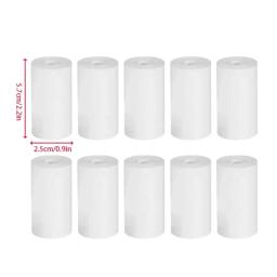10 rolos de papel térmico branco, 57x25mm, para câmera infantil, impressão instantânea, acessórios de substituição de papel para impressão de câmera infantil - Image 5