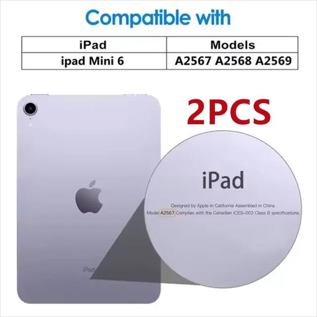 Protetor de Tela Vidro Temperado 9H para iPad 2 Peças