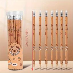 30 unidades de lápis de madeira, lápis Capibala, ferramentas essenciais para contabilidade para estudantes e ilustadores - Image 2