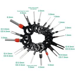 Extrator de conector de crimpagem de fio para remoção de terminal de carro, kit automotivo, chaves, pinos, reparo, ferramentas mecânicas de extração - Image 2