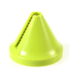 Fatiador de vegetais rotativo 3 em 1, descascador, ralador e triturador espiral com lâminas intercambiáveis para preparação de cozinha, 1 peça - Image 6