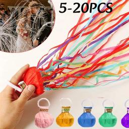 5-20 Peças de Serpentinas Coloridas para Lançar à Mão, Decoração para Casamentos, Aniversários e Festivais, Serpentinas Sem Sujeira, Presente para Festas - Image 1