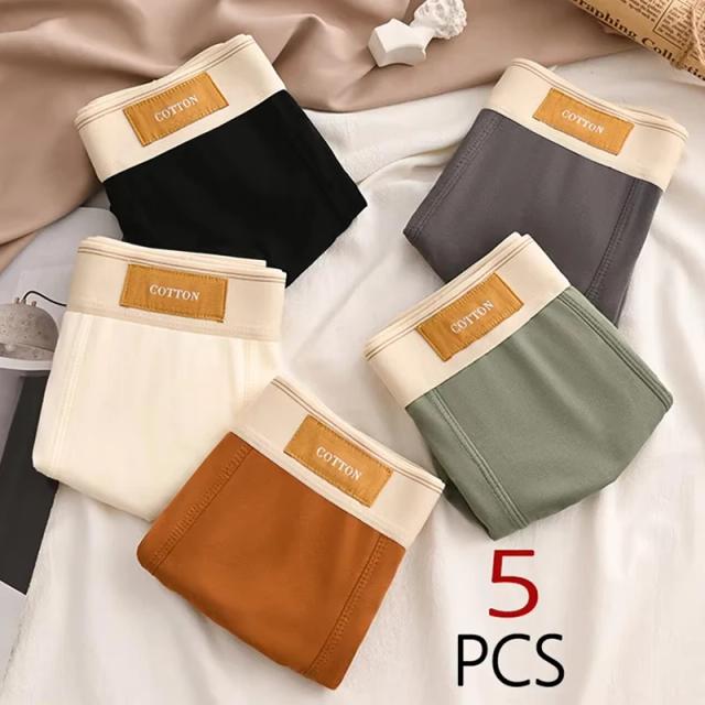 Kit 5 Boxer Shorts Masculino Algodão Respirável Conforto Esportivo L-4XL
