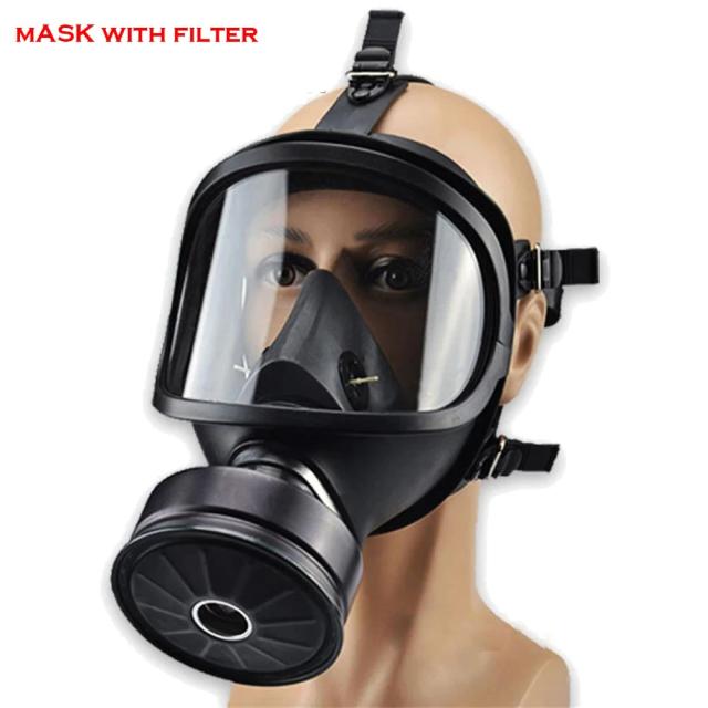 Máscara de gás MF14 Nova máscara irritante Prevenção química Máscara de prevenção de poluição nuclear Gasmasker Nucleair