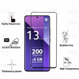 1-3 unidades de vidro temperado curvo para Xiaomi Redmi Note 13 Pro + 14 15 Pro Plus 5G protetor de tela Note15 ProPlus Note14Pro 14Pro 4G - Image 2