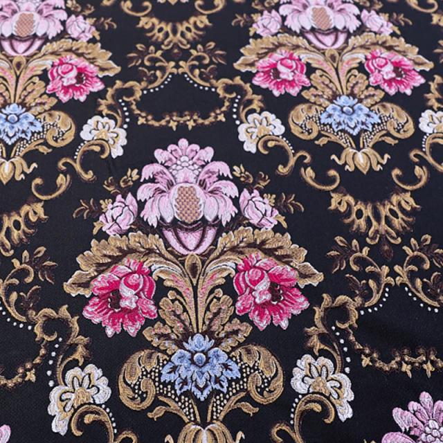 Tecido Jacquard Retro Estilo Chinês Brocado de Cetim de Seda Luxo 100cm x 145cm